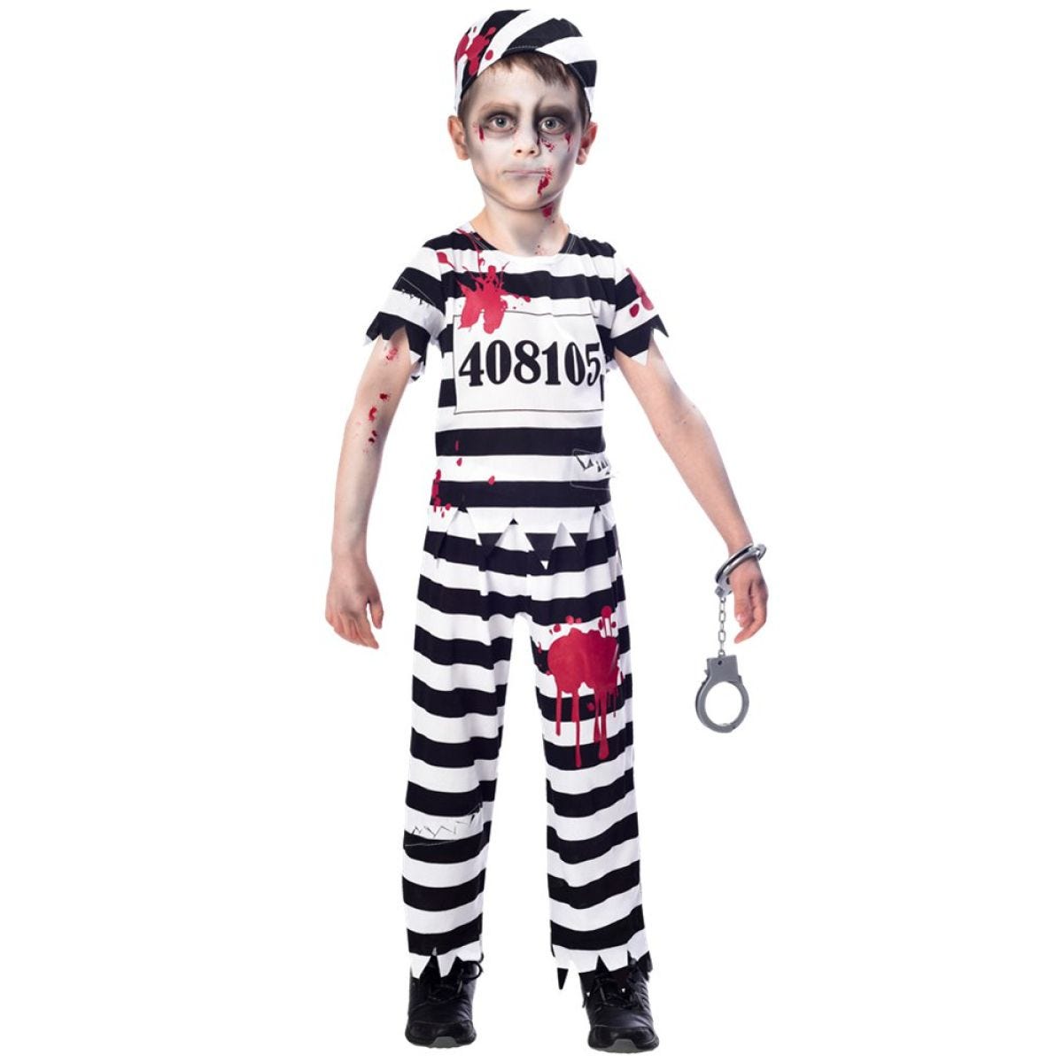 Zombie Convict Boy - Child Costume