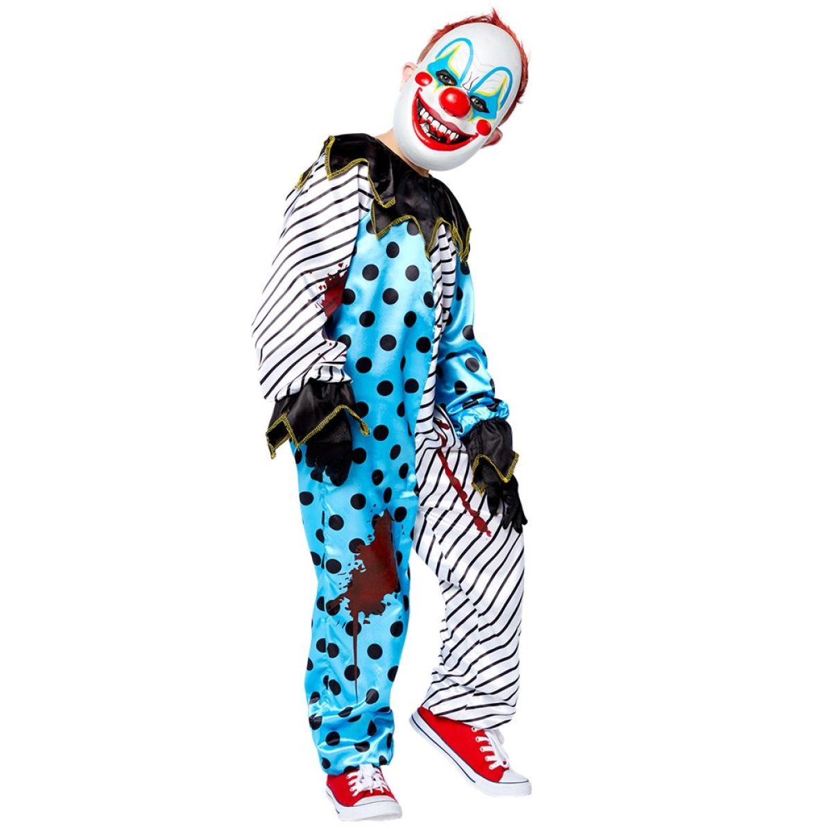 Scary Clown with Mask - Child Costume