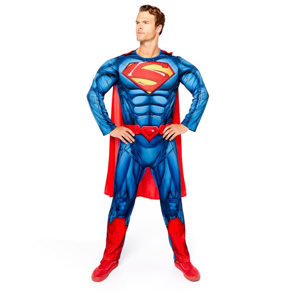 Superman Muscle Chest - Adult Costume