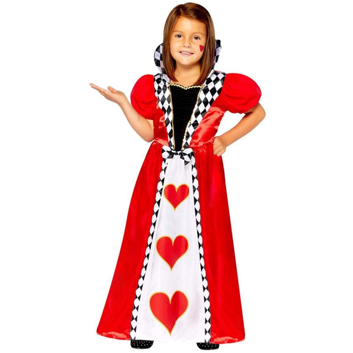 Queen of Hearts Gown - Child and Teen Costume