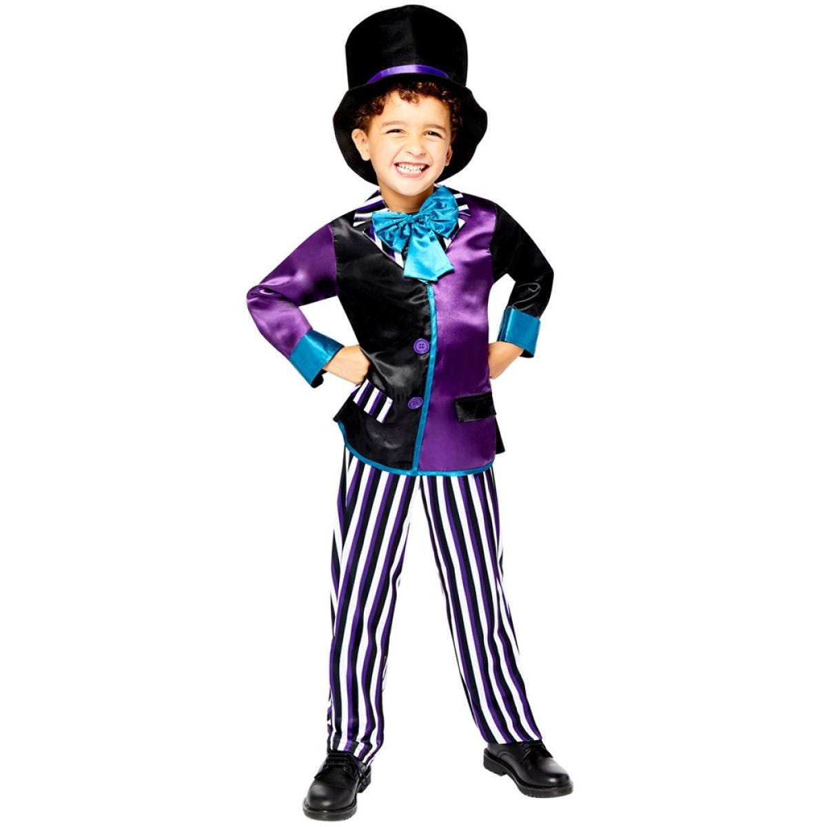 Dark Mad Hatter Boy - Child and Teen Costume