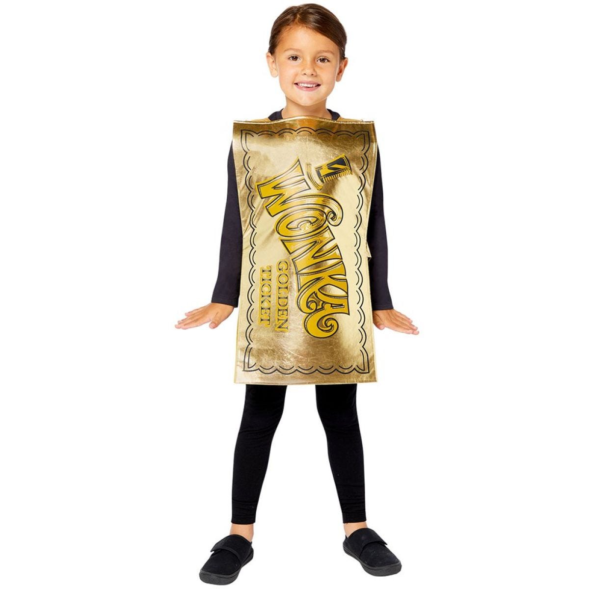 Willy Wonka Golden Ticket - Child Costume