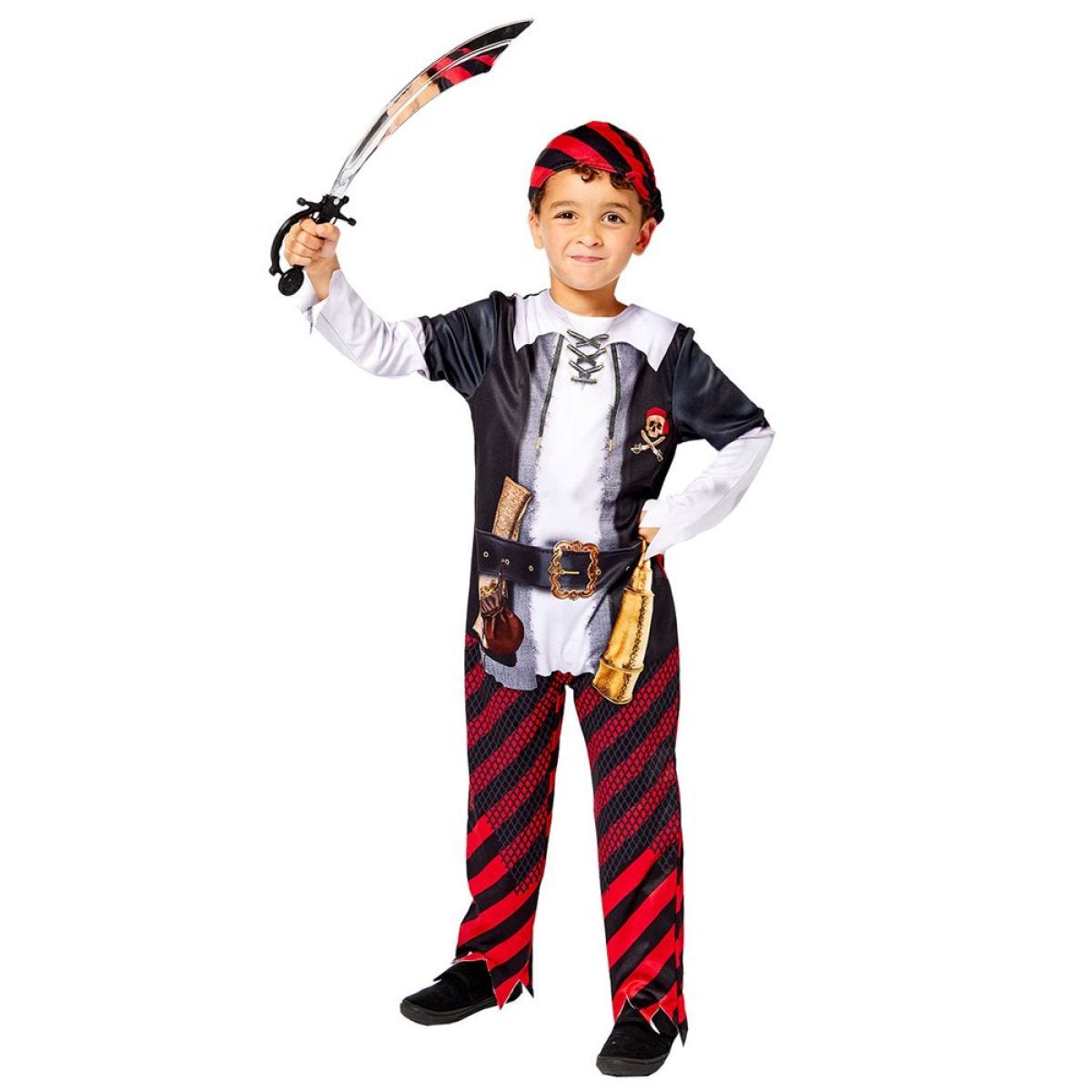 Recycled Pirate Boy - Child Costume