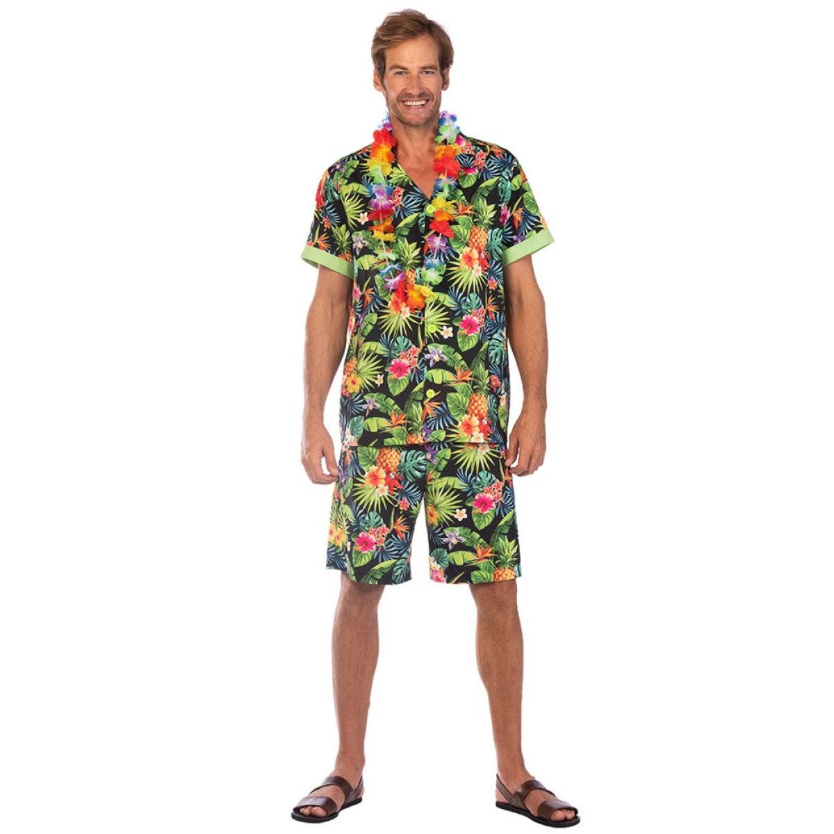 Floral Hawaiian Set - Adult Costume