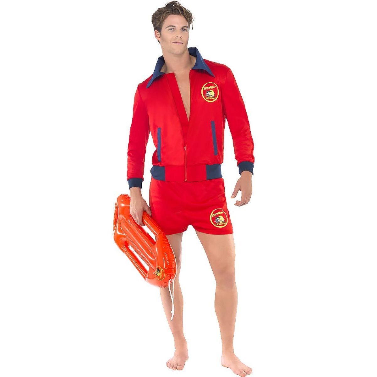 Baywatch Lifeguard Jacket and Shorts - Adult Costume