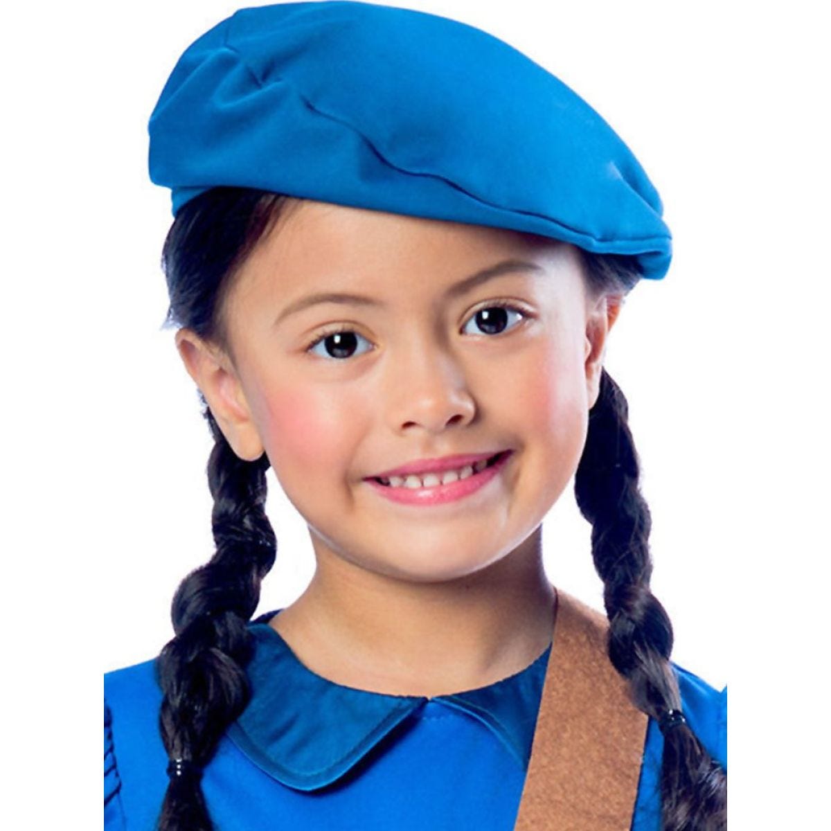 Evacuee Girl Blue Dress - Child Costume