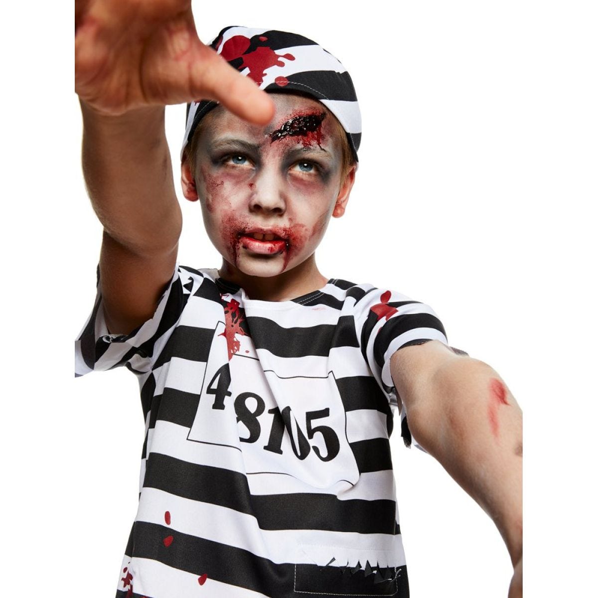 Zombie Convict Boy - Child Costume