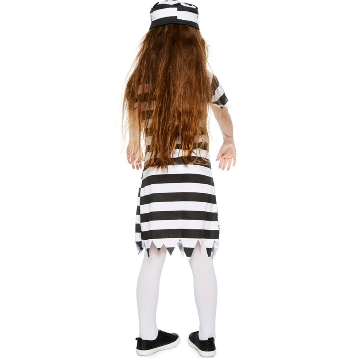 Zombie Convict Girl - Child Costume