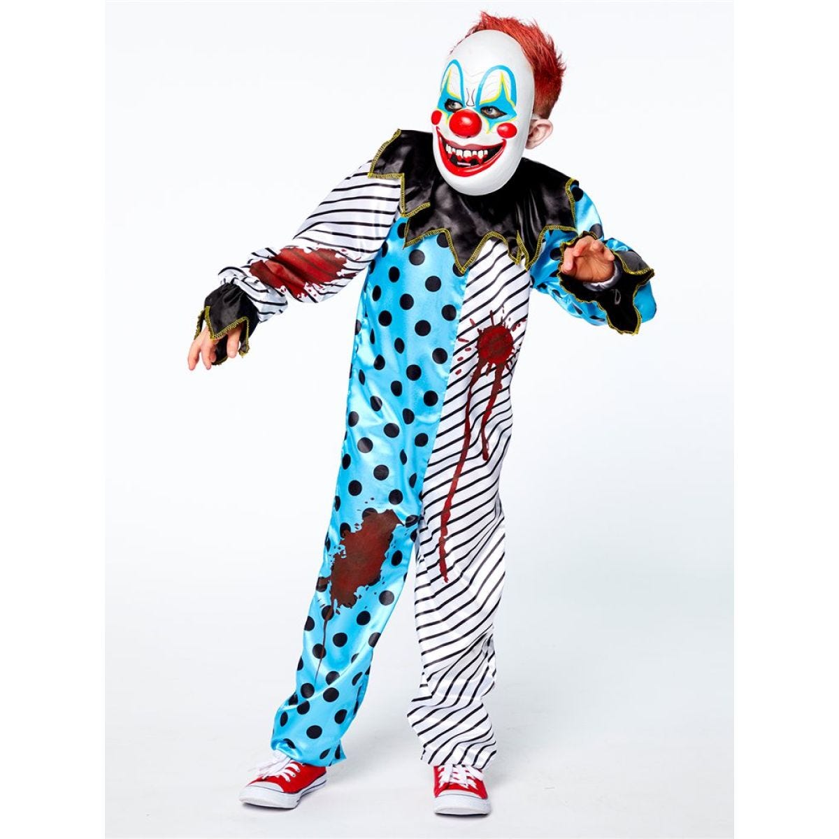 Scary Clown with Mask - Child Costume