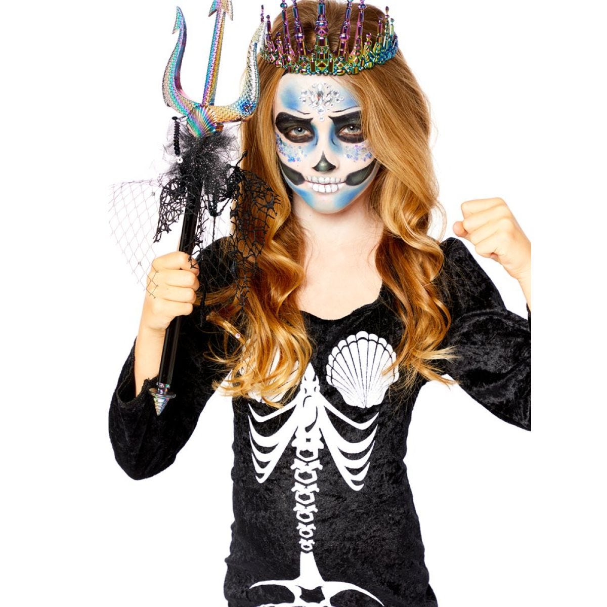 Skull Mermaid - Child Costume