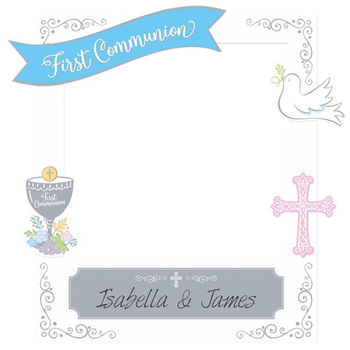 First Communion Personalised Photo frame