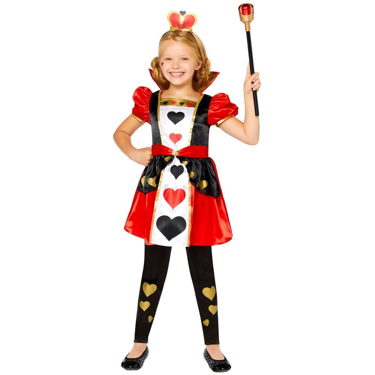 Wicked Queen of Hearts - Child and Teen Costume