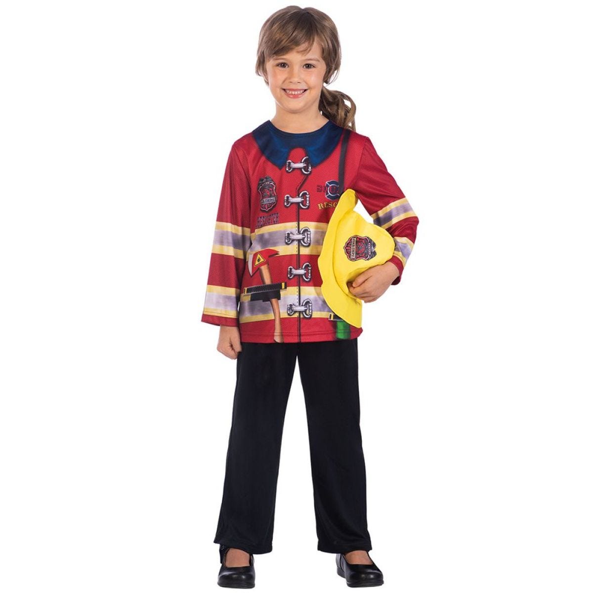 Recycled Fireman - Child Costume