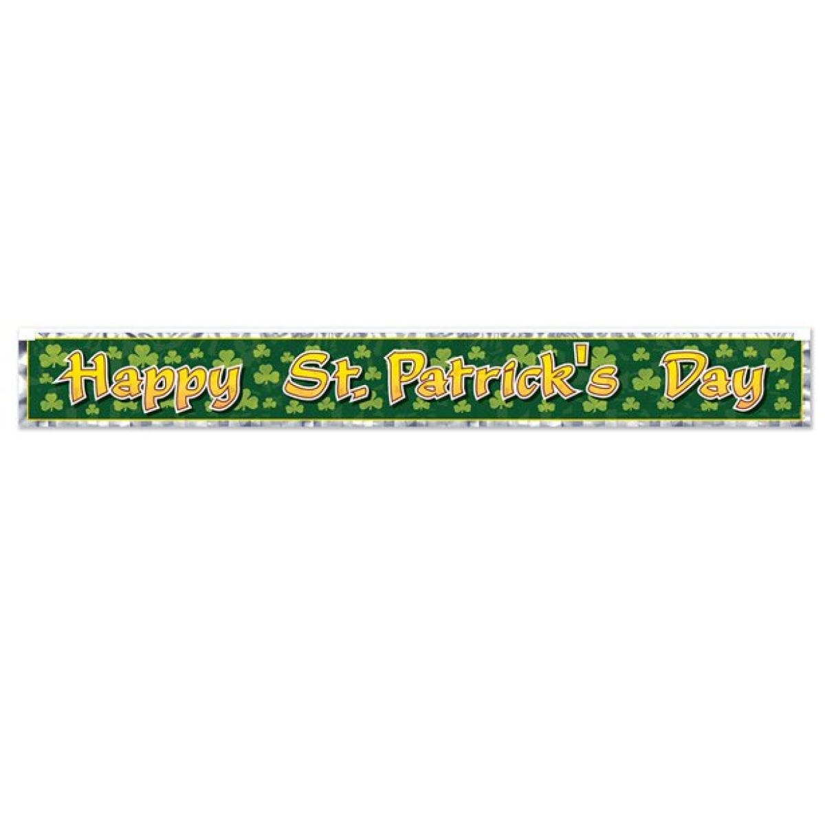 Happy St. Patrick&apos;s Day Tassel Banner - 5ft