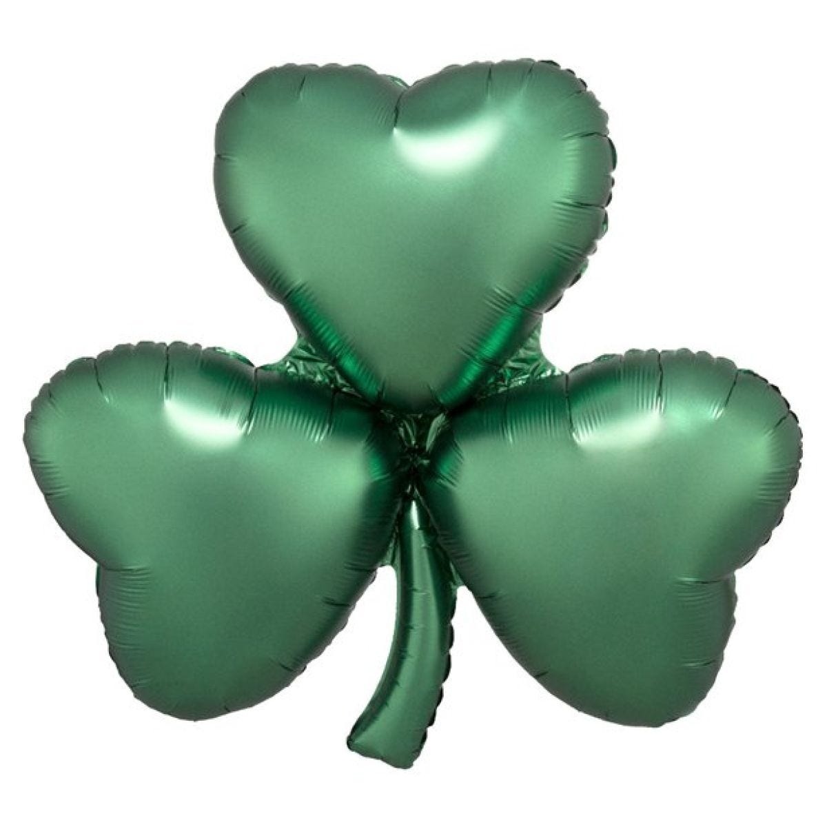 Emerald Shamrock Satin Supershape - 29" Foil
