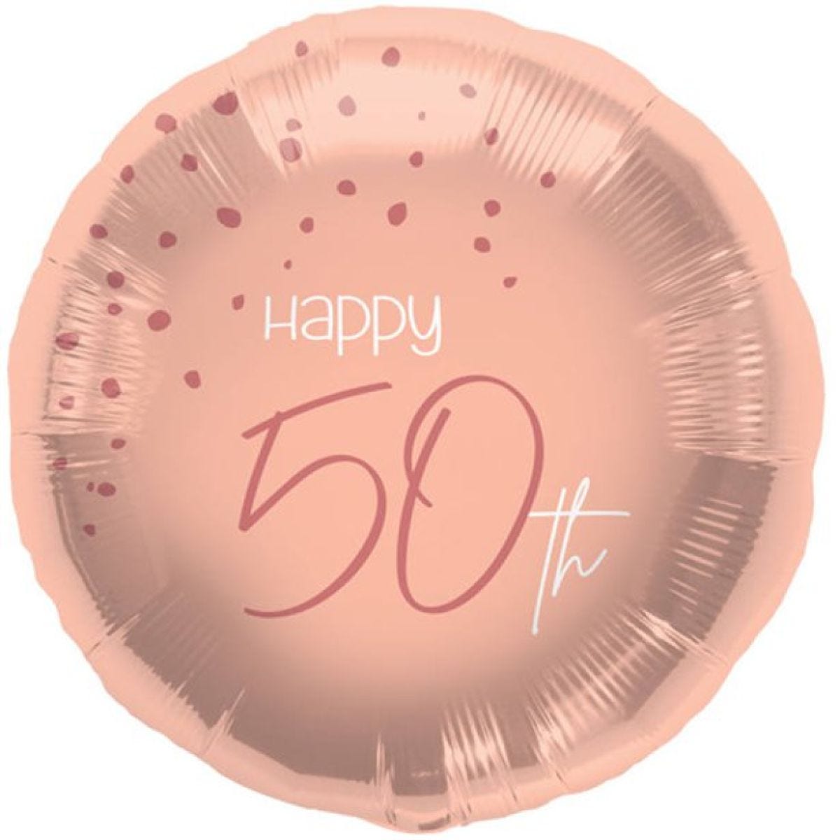 50th Lush Blush Foil Balloon - 18"