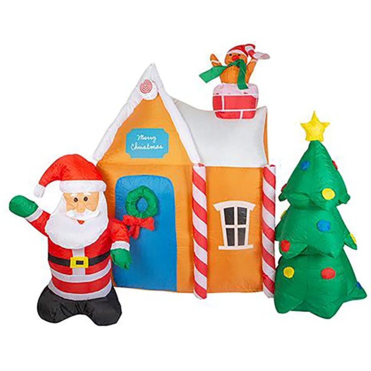 Inflatable Santa&apos;s Grotto - 185cm x 195cm