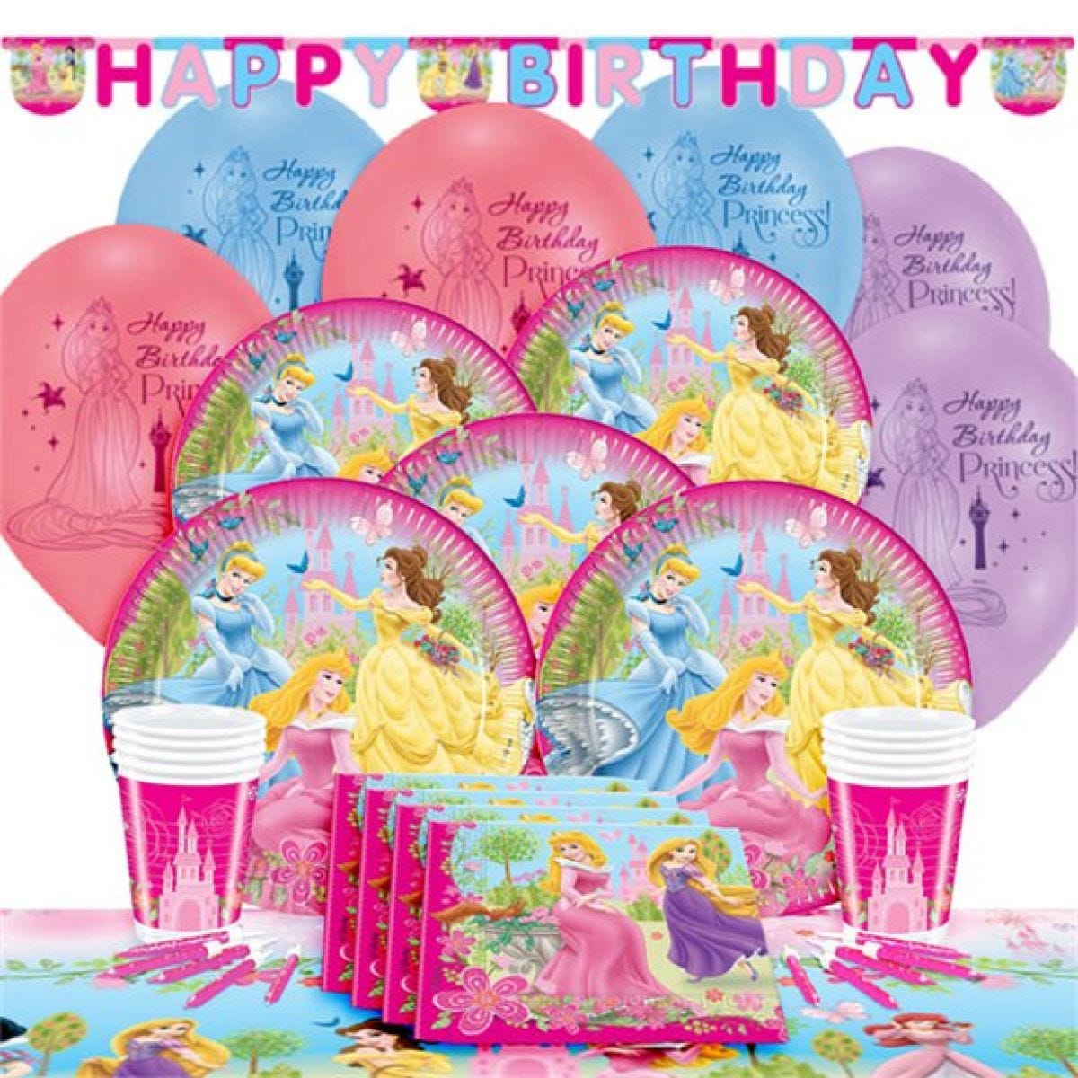 Disney Princess Summer Palace Party Pack - Deluxe SAVE 10%
