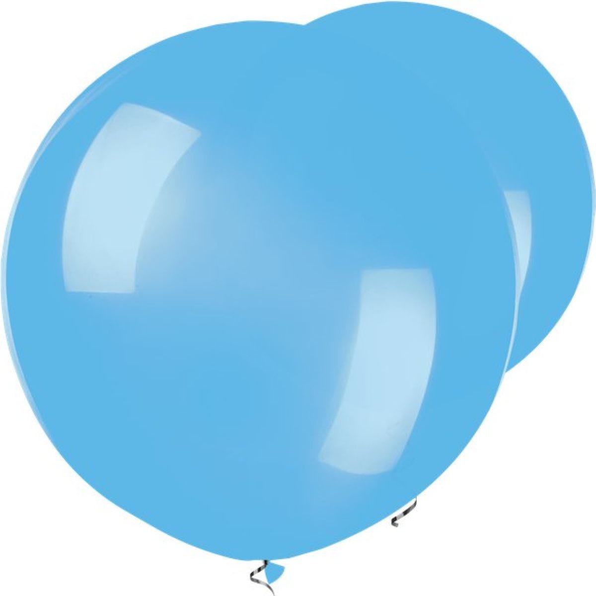 Blue Balloons - 17" Latex