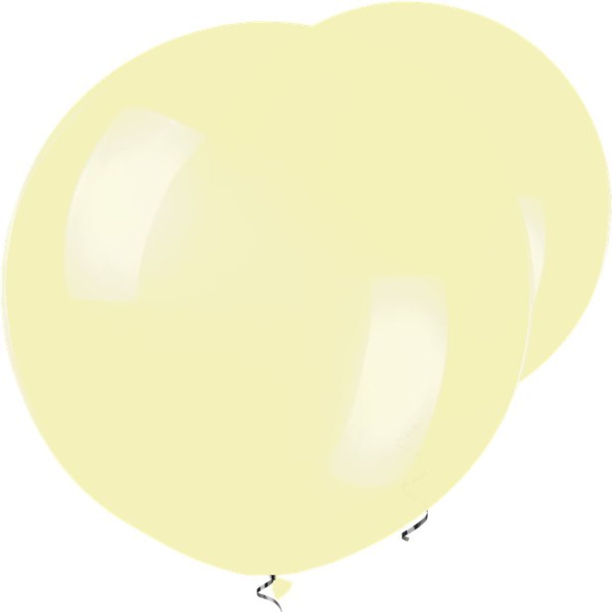 Lemonade Yellow Large Balloons - 36" Latex