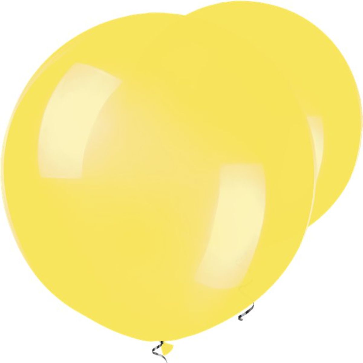 Yellow Large Balloons - 36" Latex