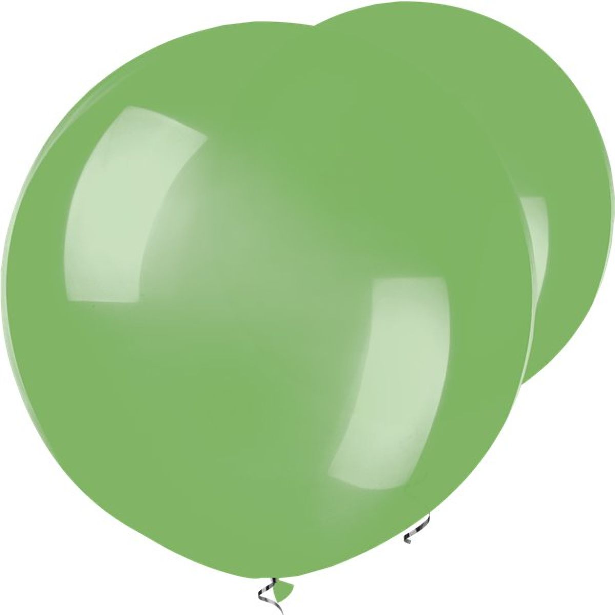 Green Balloons - 17" Latex