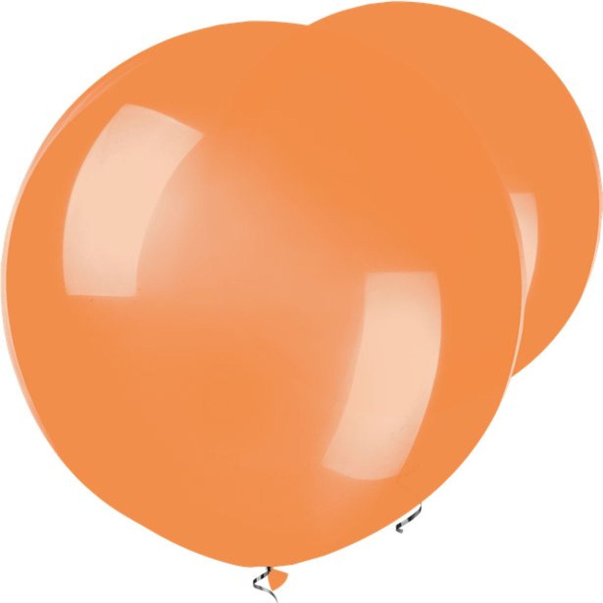 Orange Large Balloons - 36" Latex