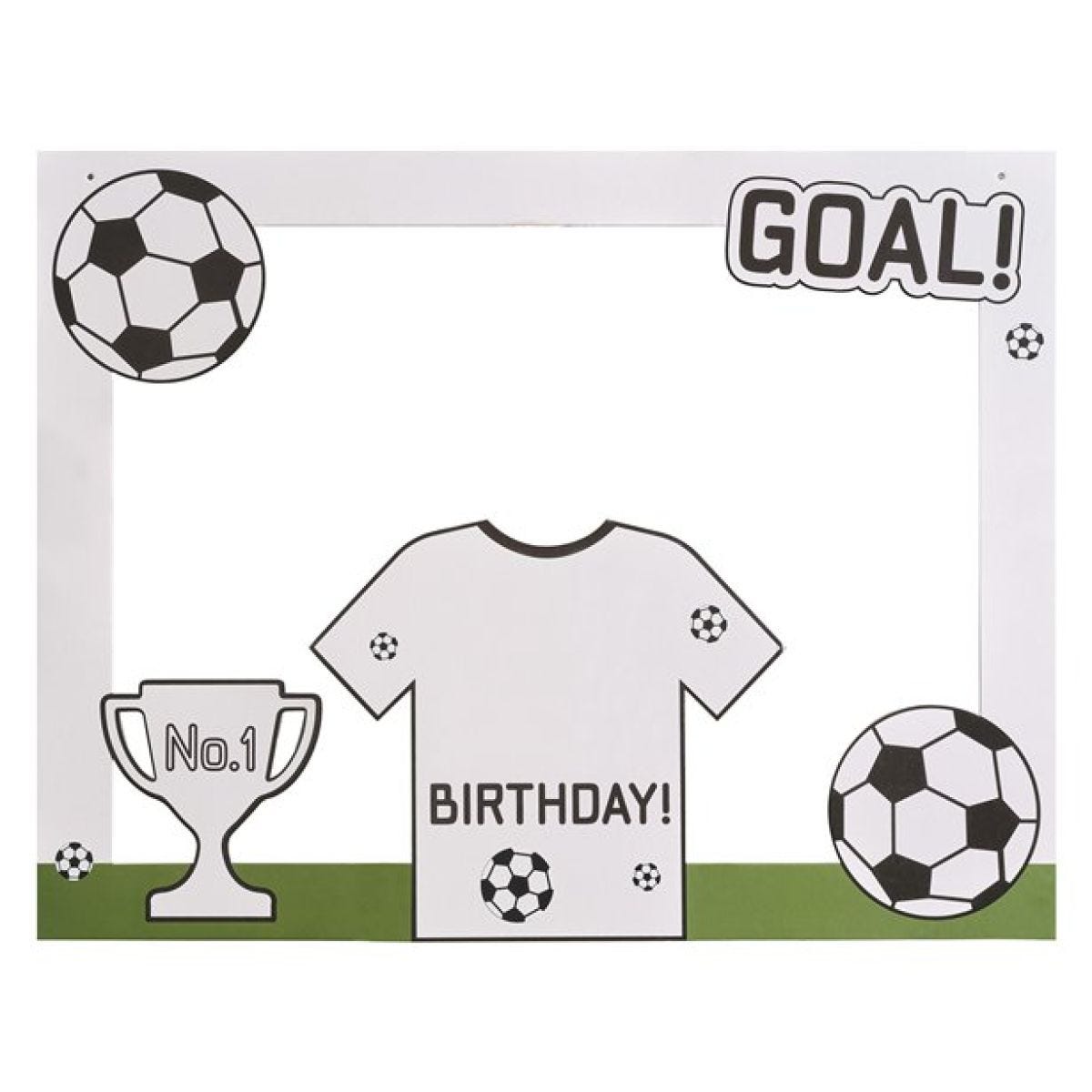 Customisable Football Photobooth Frame