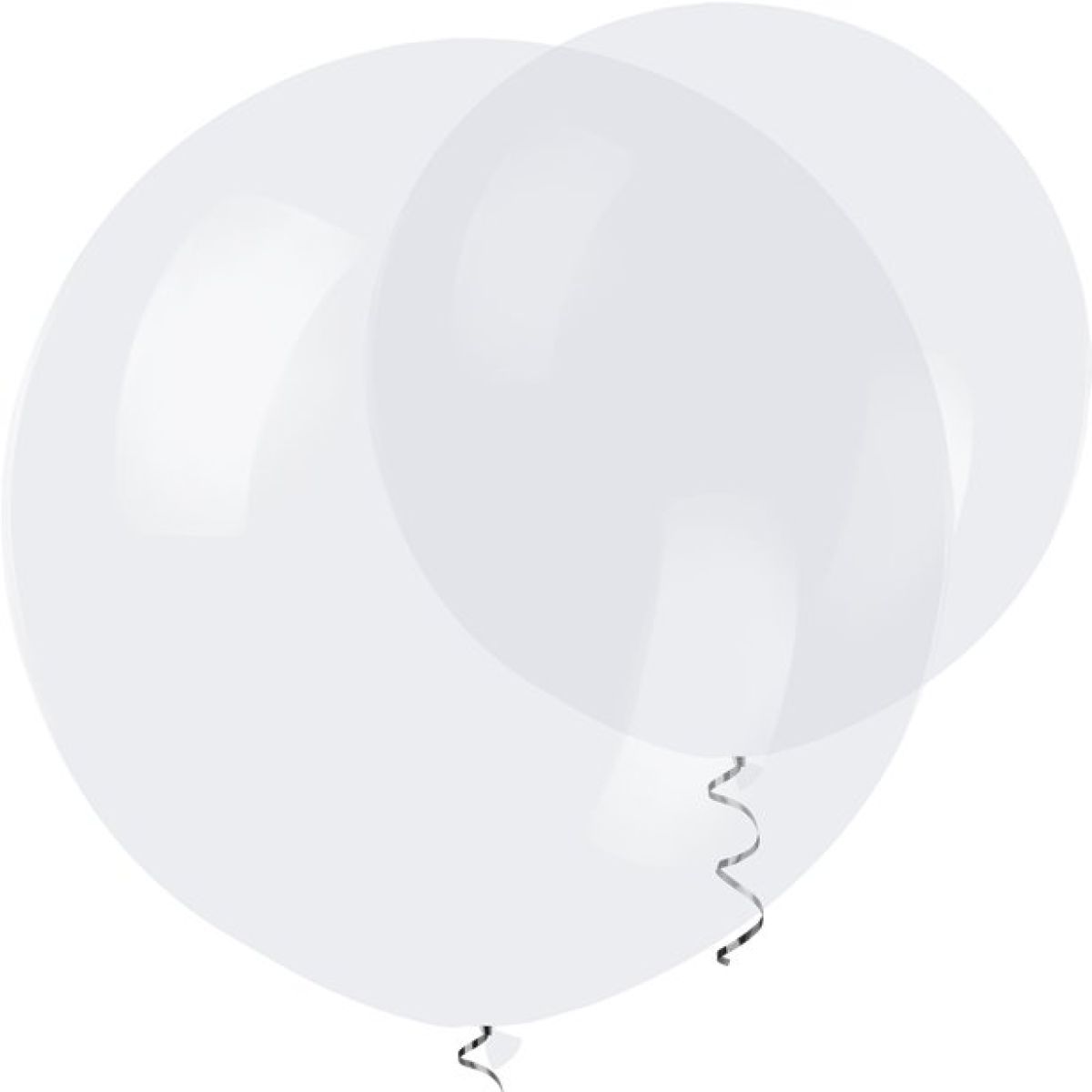 Clear Large Balloons - 36" Latex