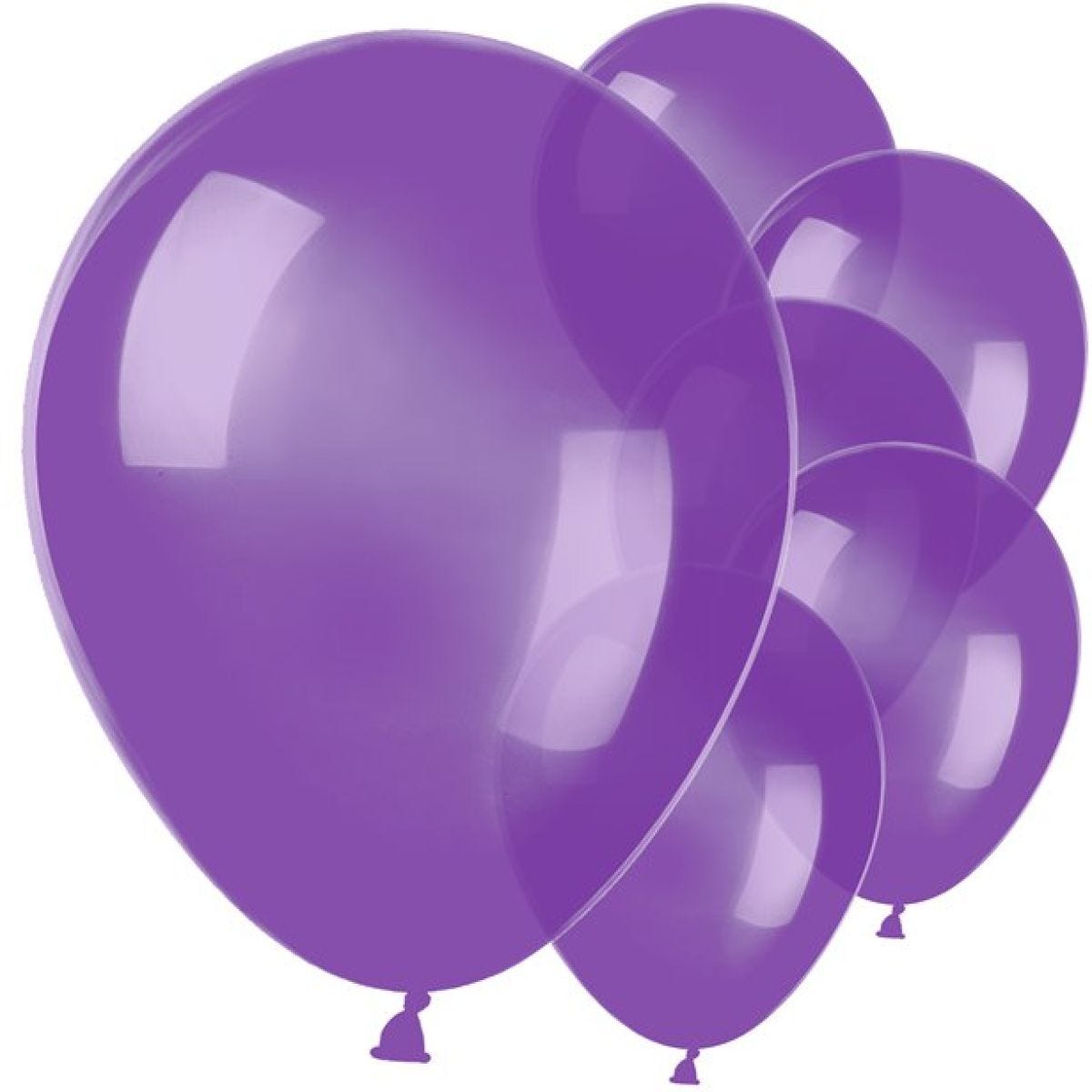 Plum Purple Balloons - 11" Latex