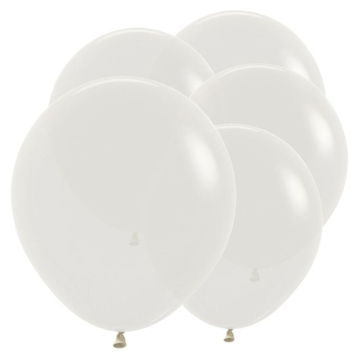 Pastel Dusk Cream Balloons - 18" Latex