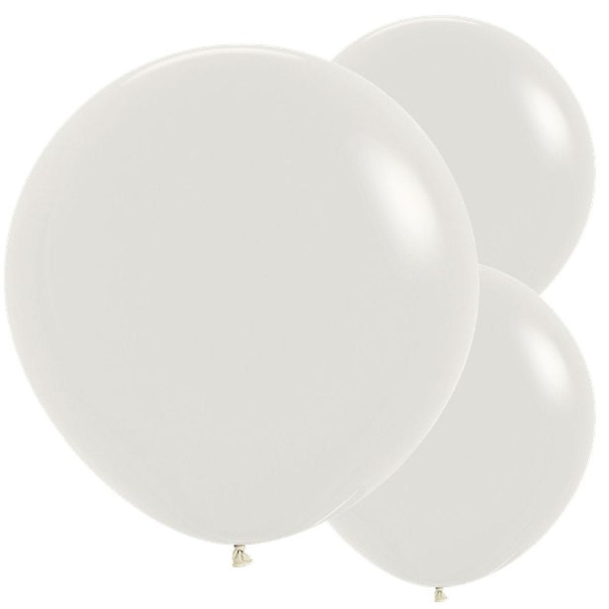 Pastel Dusk Cream Balloons - 24" Latex