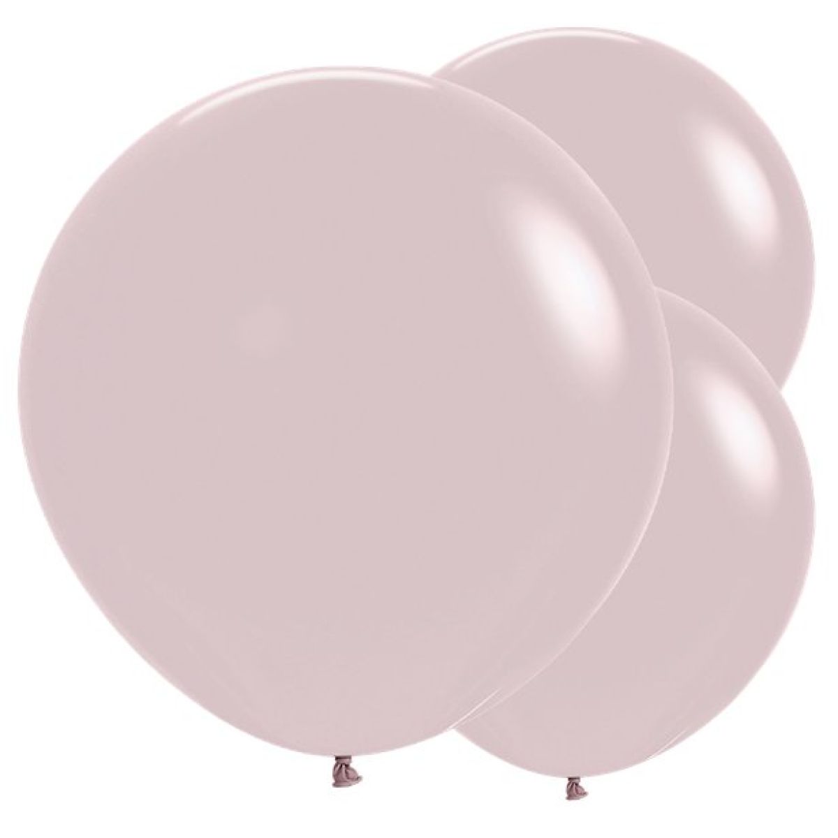 Pastel Dusk Rose Balloons - 24" Latex
