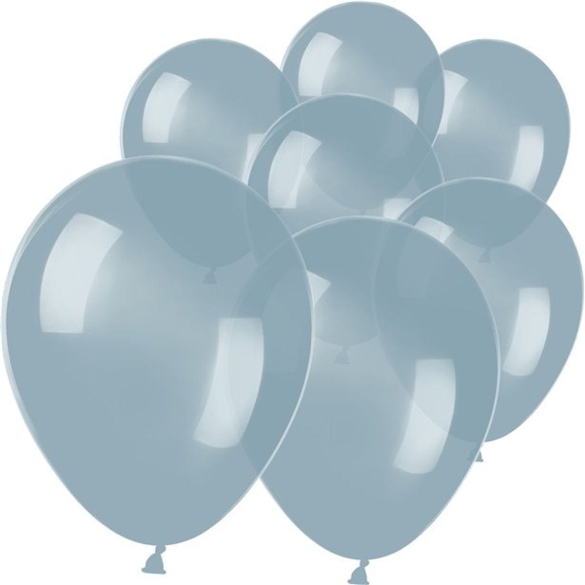 Pastel Dusk Blue Balloons - 5" Latex