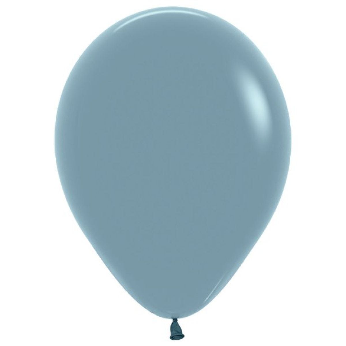 Pastel Dusk Blue Balloons - 5" Latex