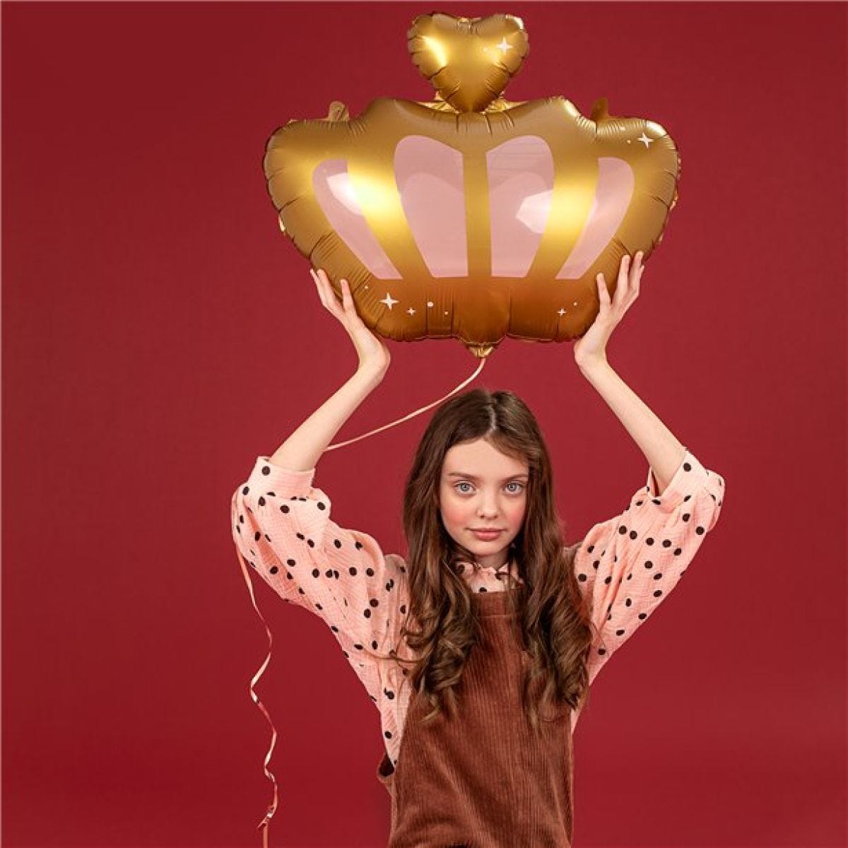 Gold Crown Balloon - 20" Foil