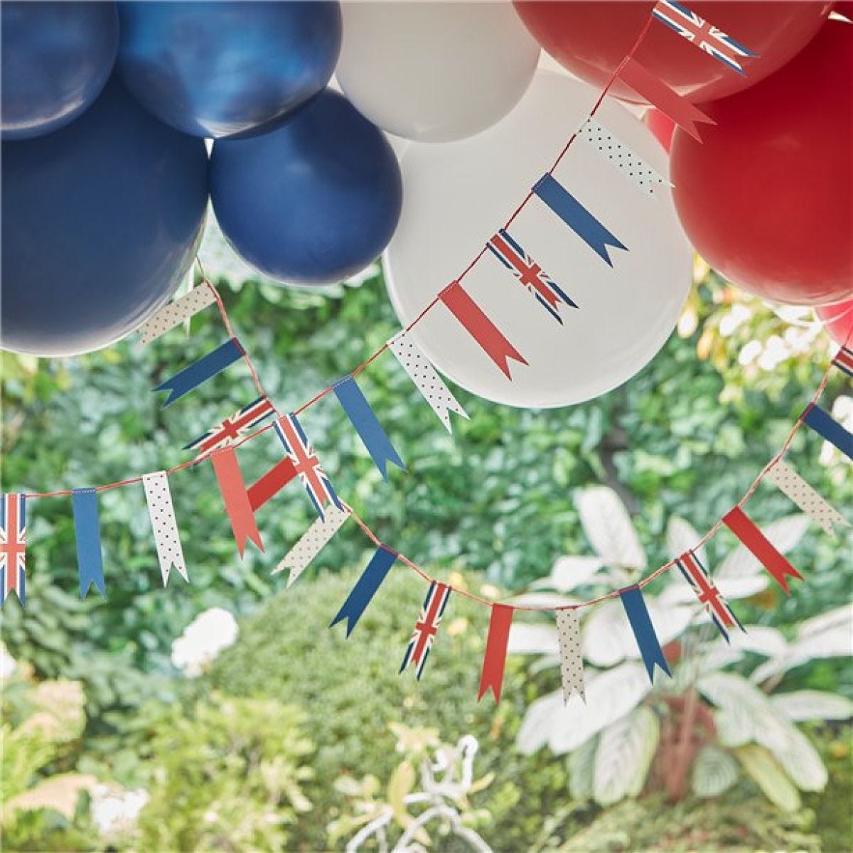 Union Jack Tassel Garland