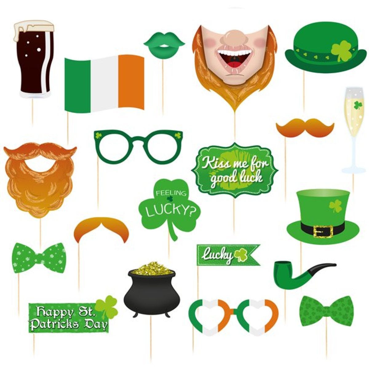 St. Patrick&apos;s Day Photo Booth Props