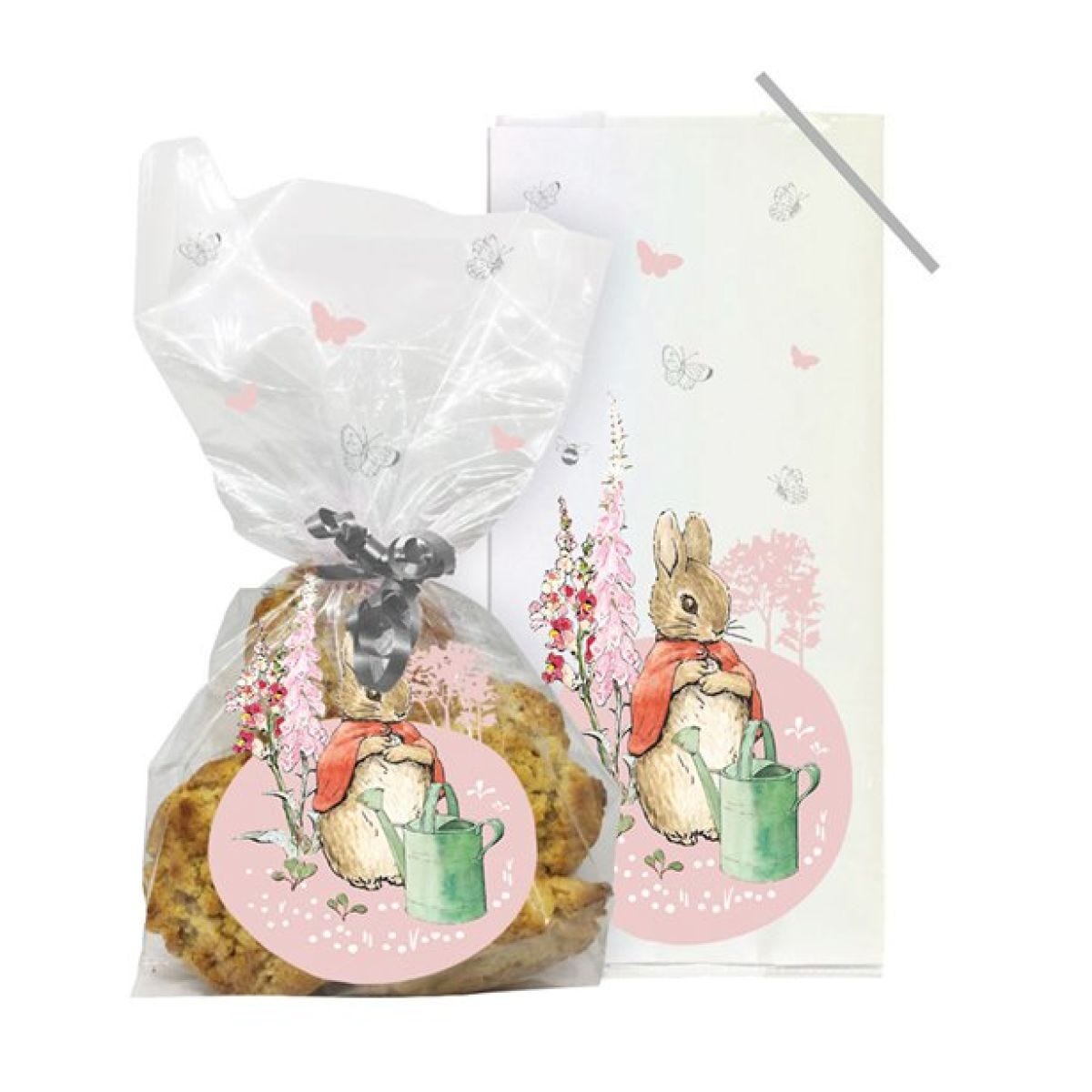 Flopsy Bunny Cello Treat Bags with Twist Ties