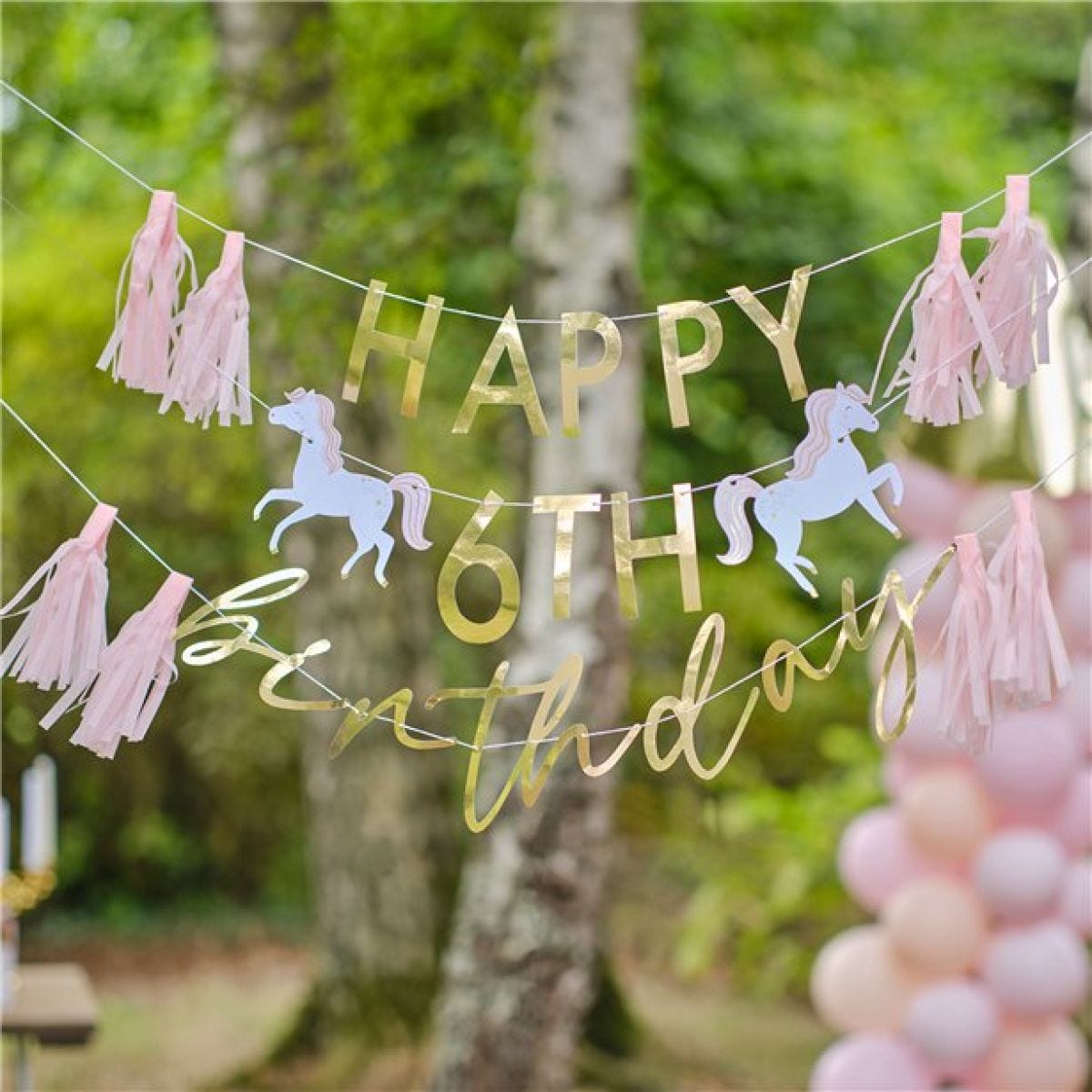 Princess Add an Age Letter Banner - 1.5m