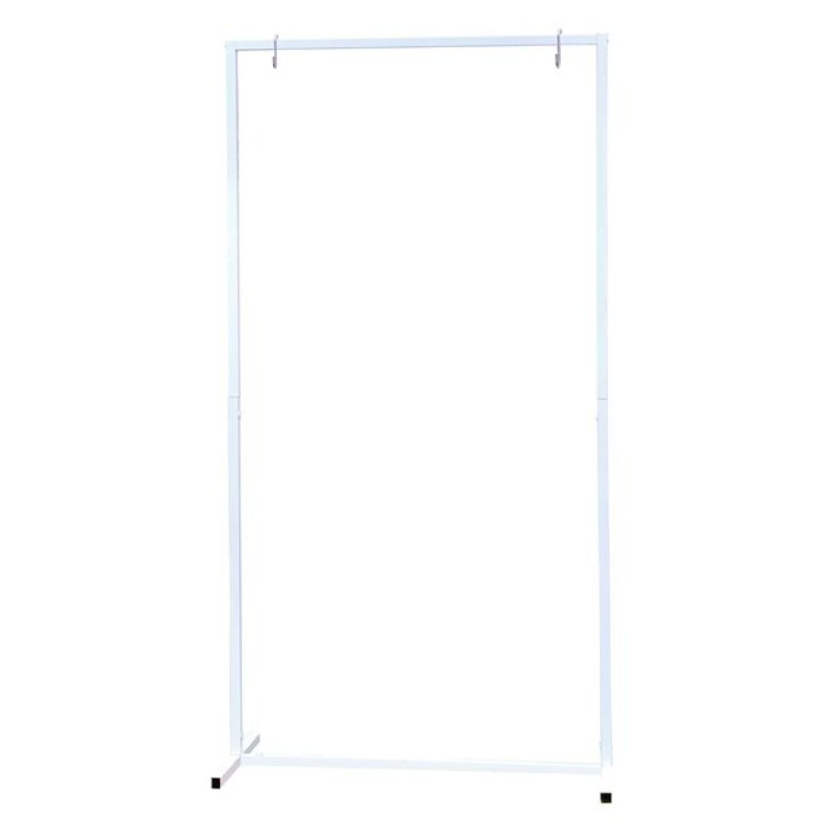 Contemporary Wedding White Metal A Frame Sign Stand