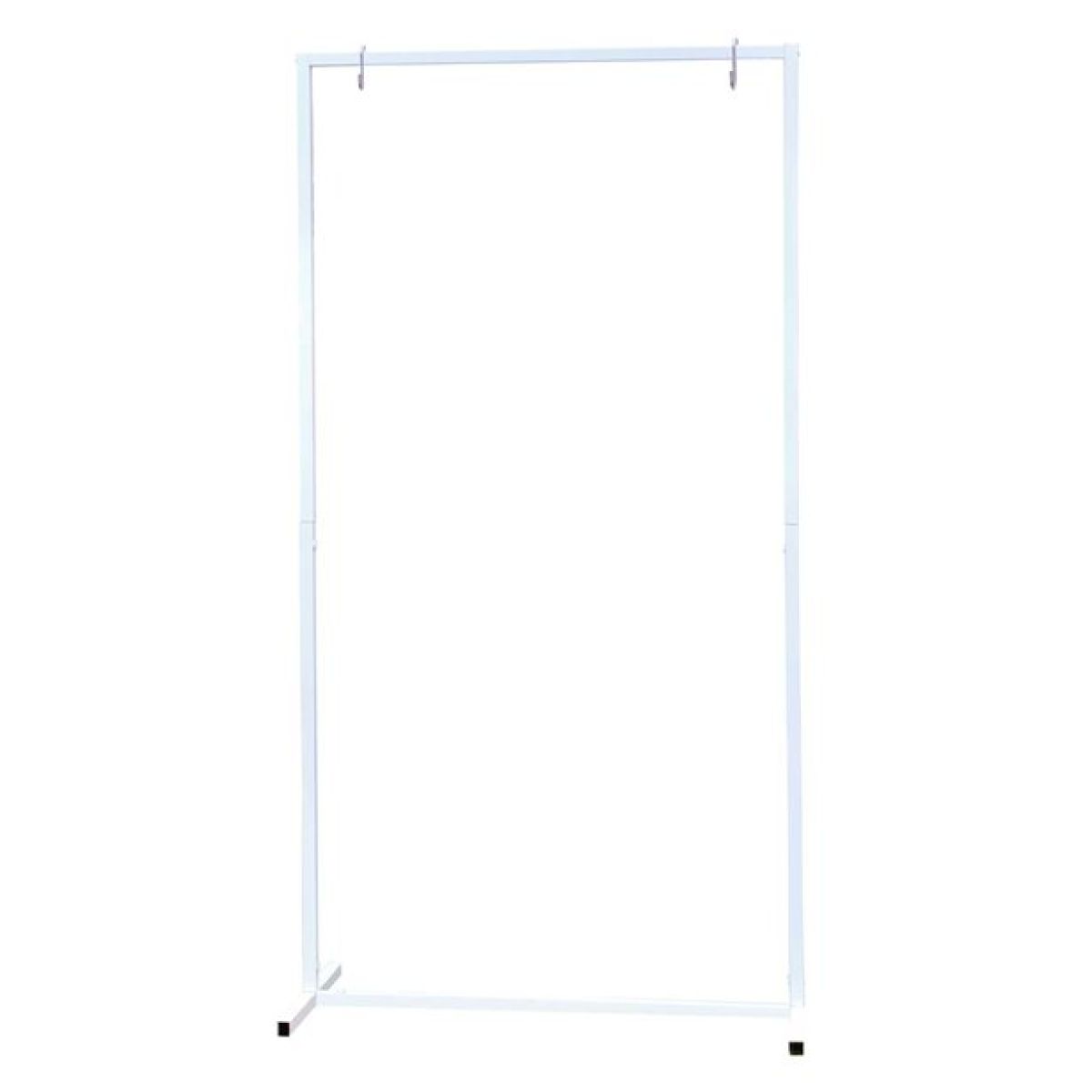 Contemporary Wedding White Metal A Frame Sign Stand