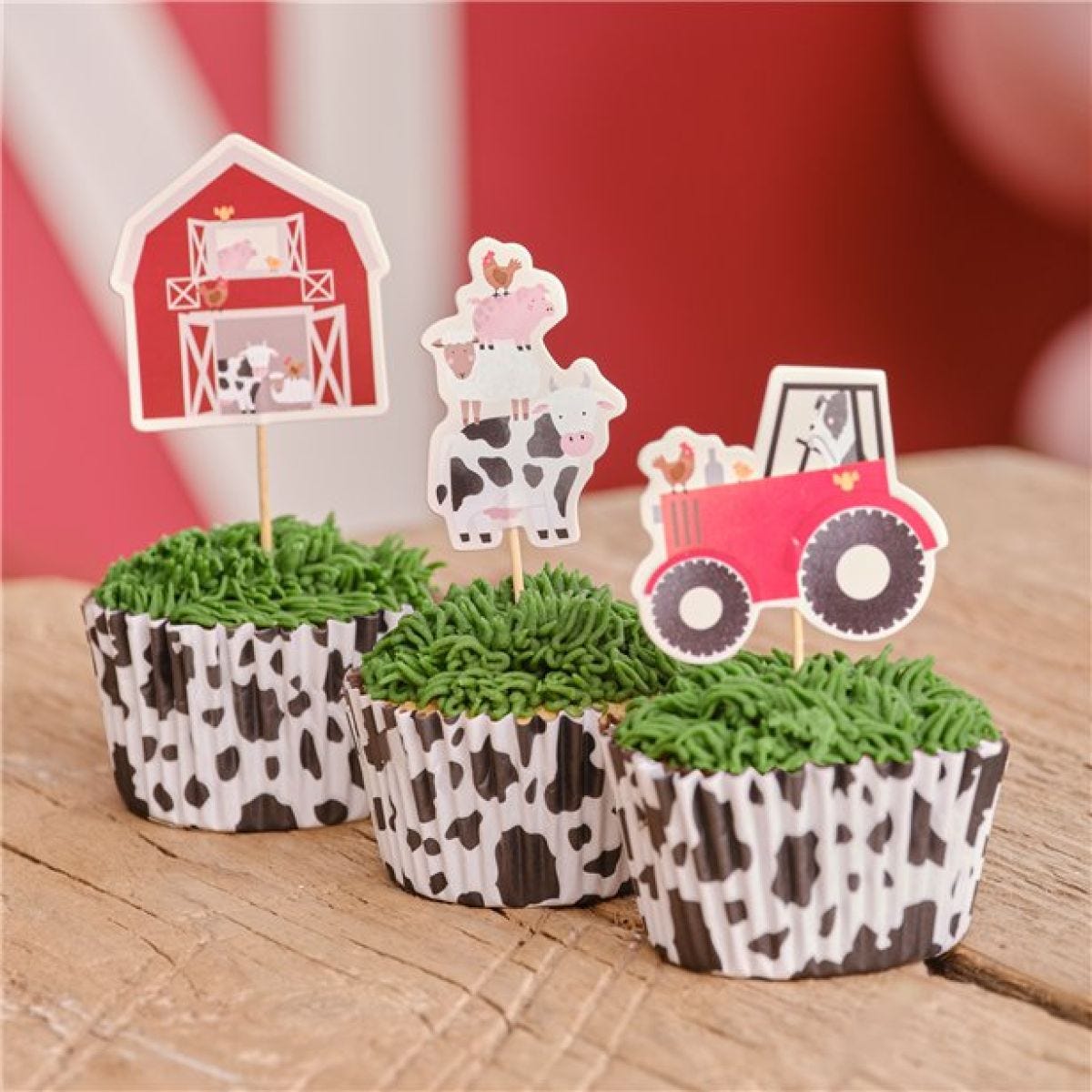 Farm Friends Cupcake Toppers