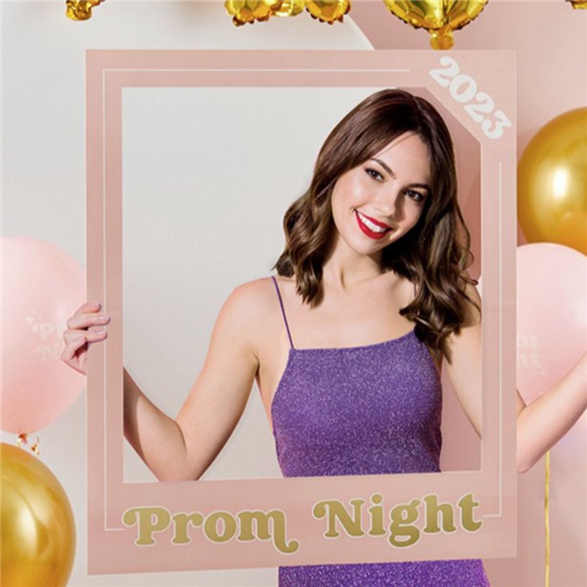 Prom Customisable Year Selfie Photo Booth Frame