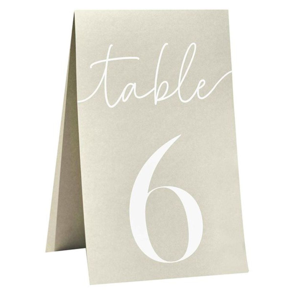 Secret Garden Wooden Easel with Card Table Numbers
