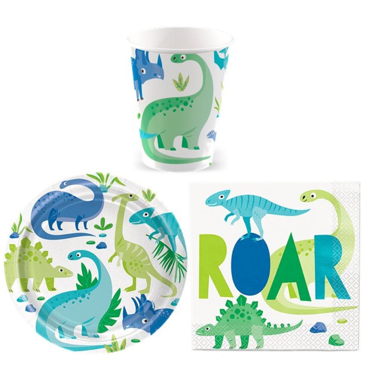 Dino-Roar - Super Value Party Pack for 8