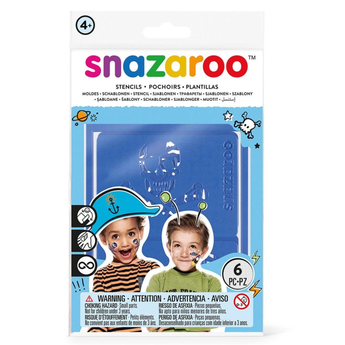 Snazaroo Face Painting Stencils