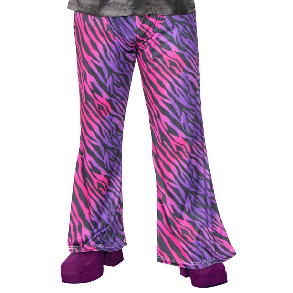 Disco Zebra Flares - Adult Costume