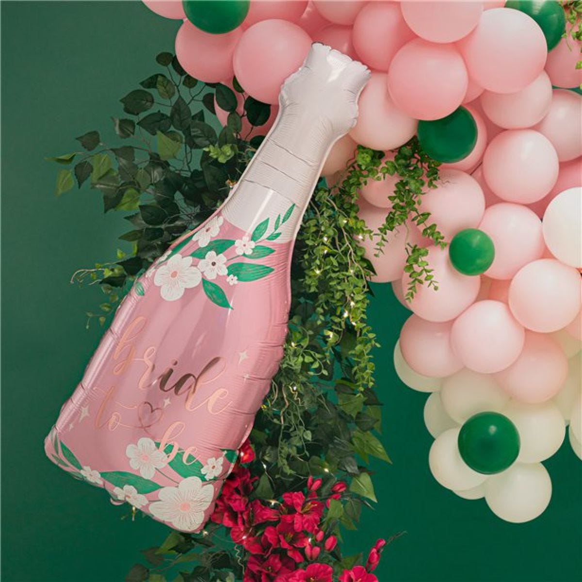 Bride To Be Champagne Bottle Balloon - 43" Foil