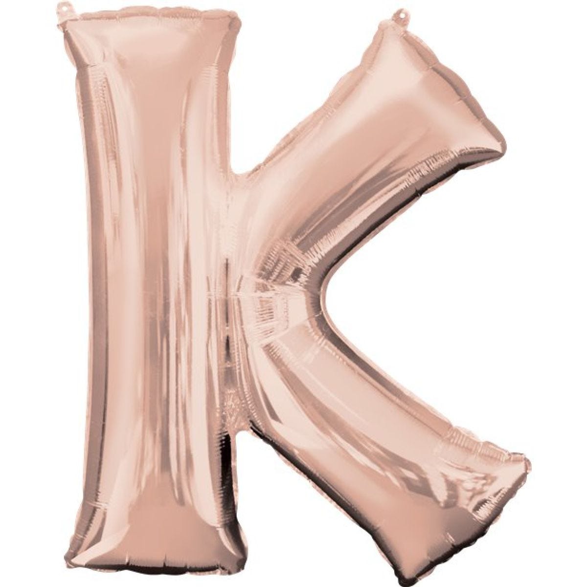 Rose Gold Letter K Balloon - 34 Foil